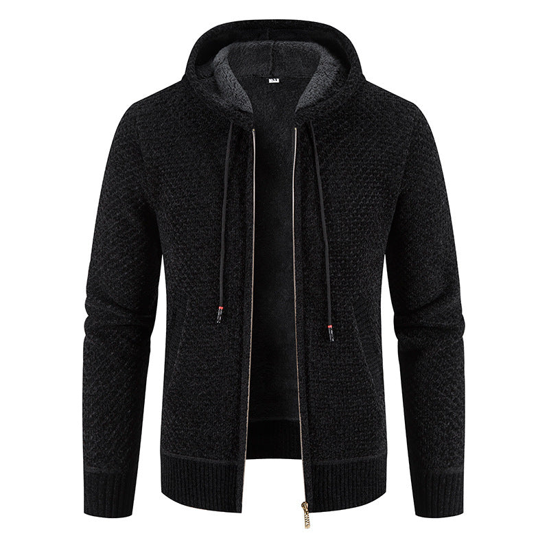 Roswell - Cardigan pour homme à la mode avec capuche