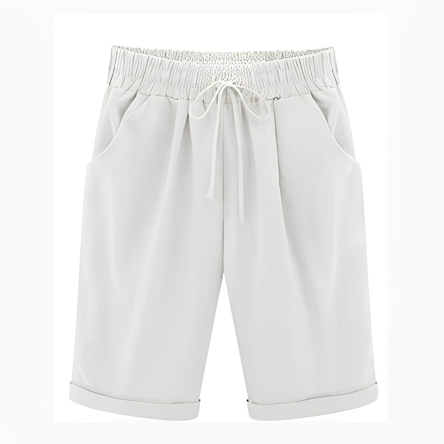 Dona - Bequeme elastische Sommerschorts für Damen