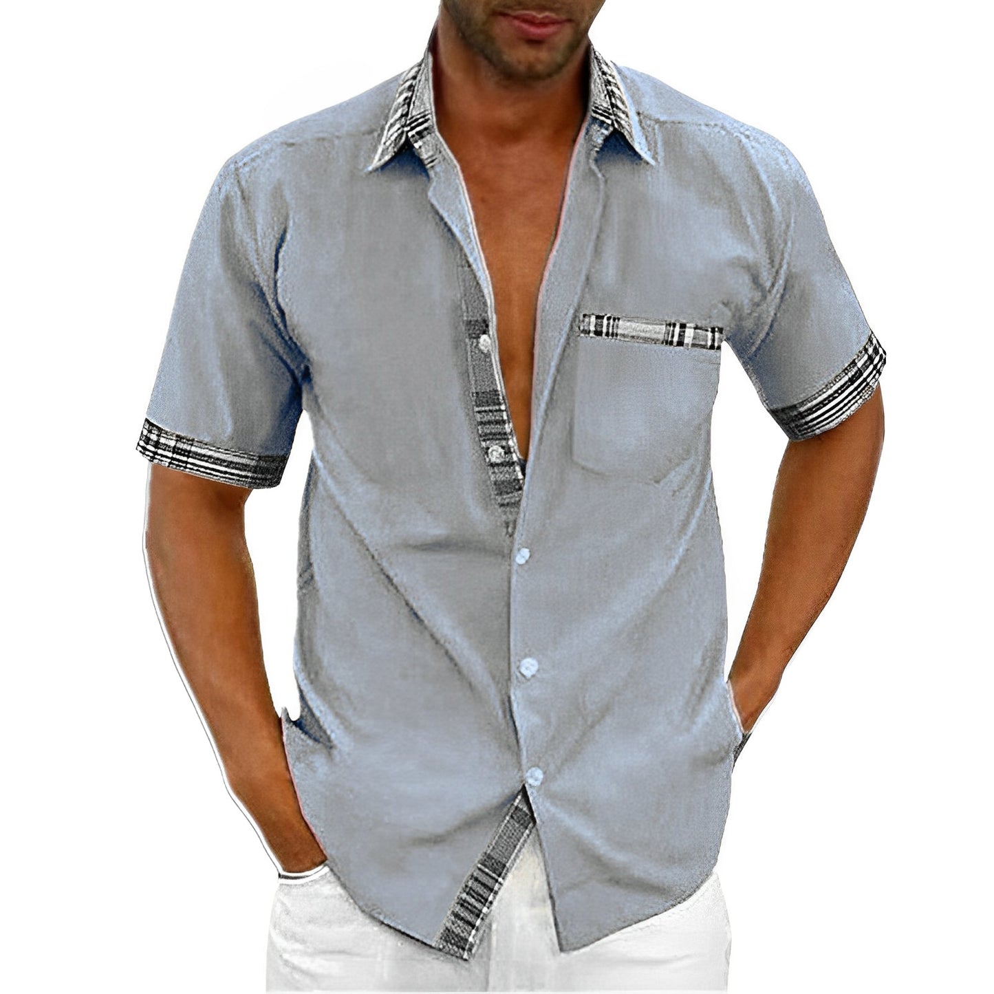 Weldon - Herren Freizeit-Buttondown-Hemd