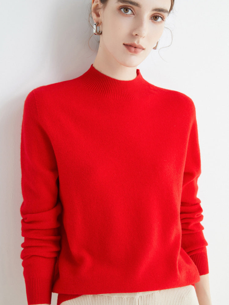 Hollie - Komfortabler Damenkaschmirpullover