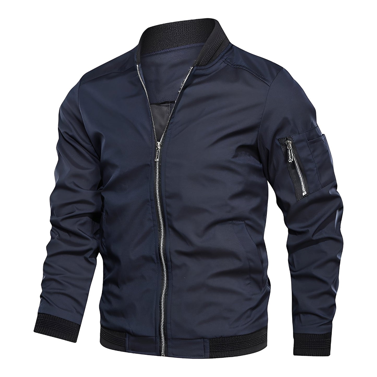Garret - Elegante, schmal geschnittene Herren-Bomberjacke