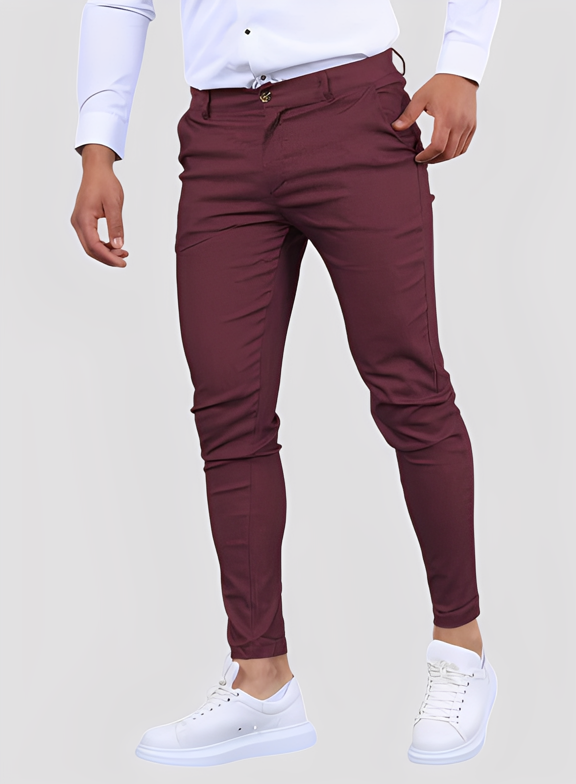 Reynard - Modische, dehnbare Herren-Skinny-Hosen