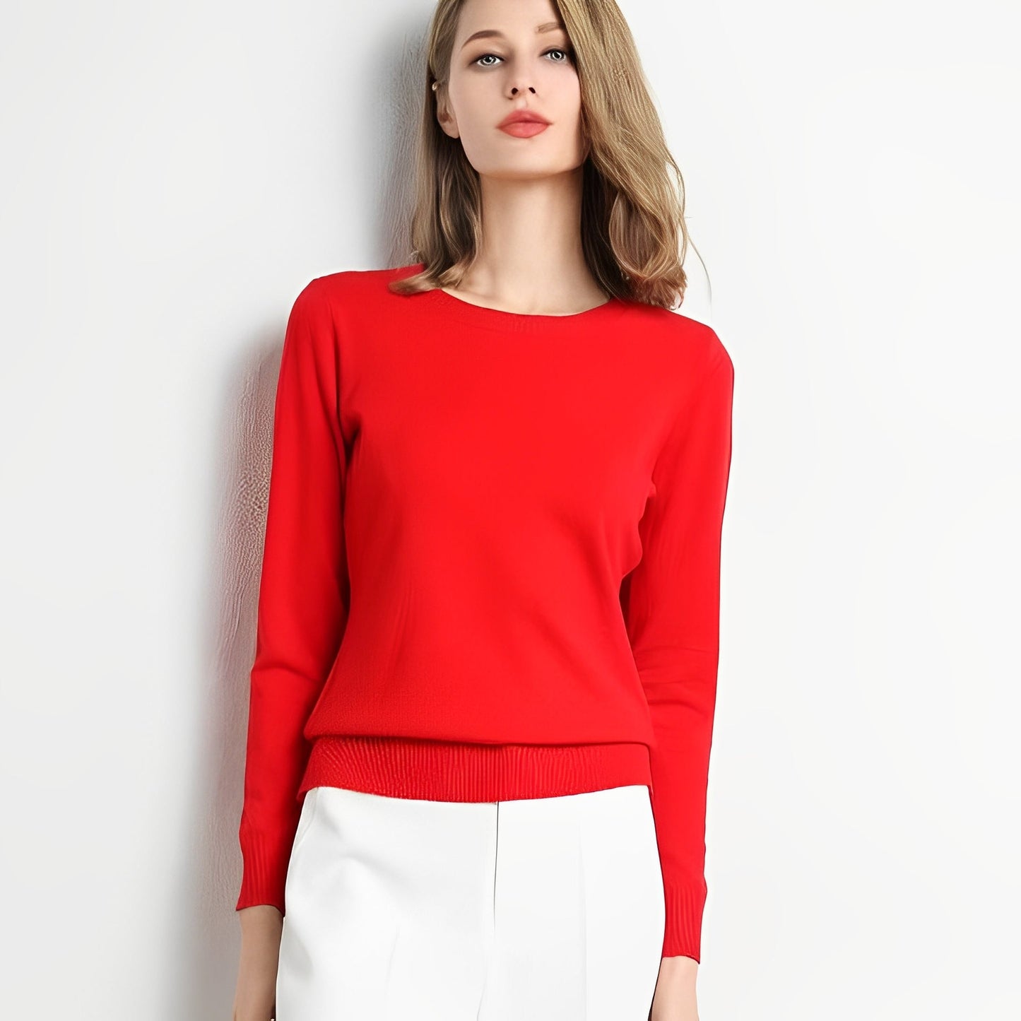 Carmella - Gemütlicher und softer Damen-Strickpullover