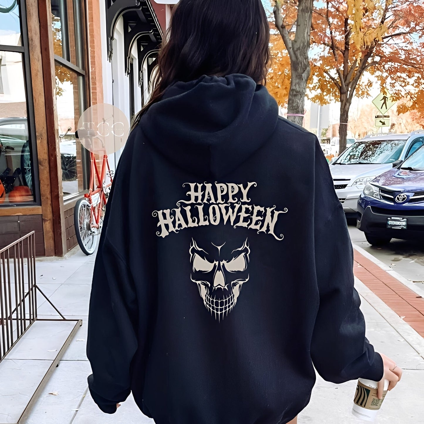 Alanna - Komfortabler Statement-Hoodie aus Baumwolle für Damen