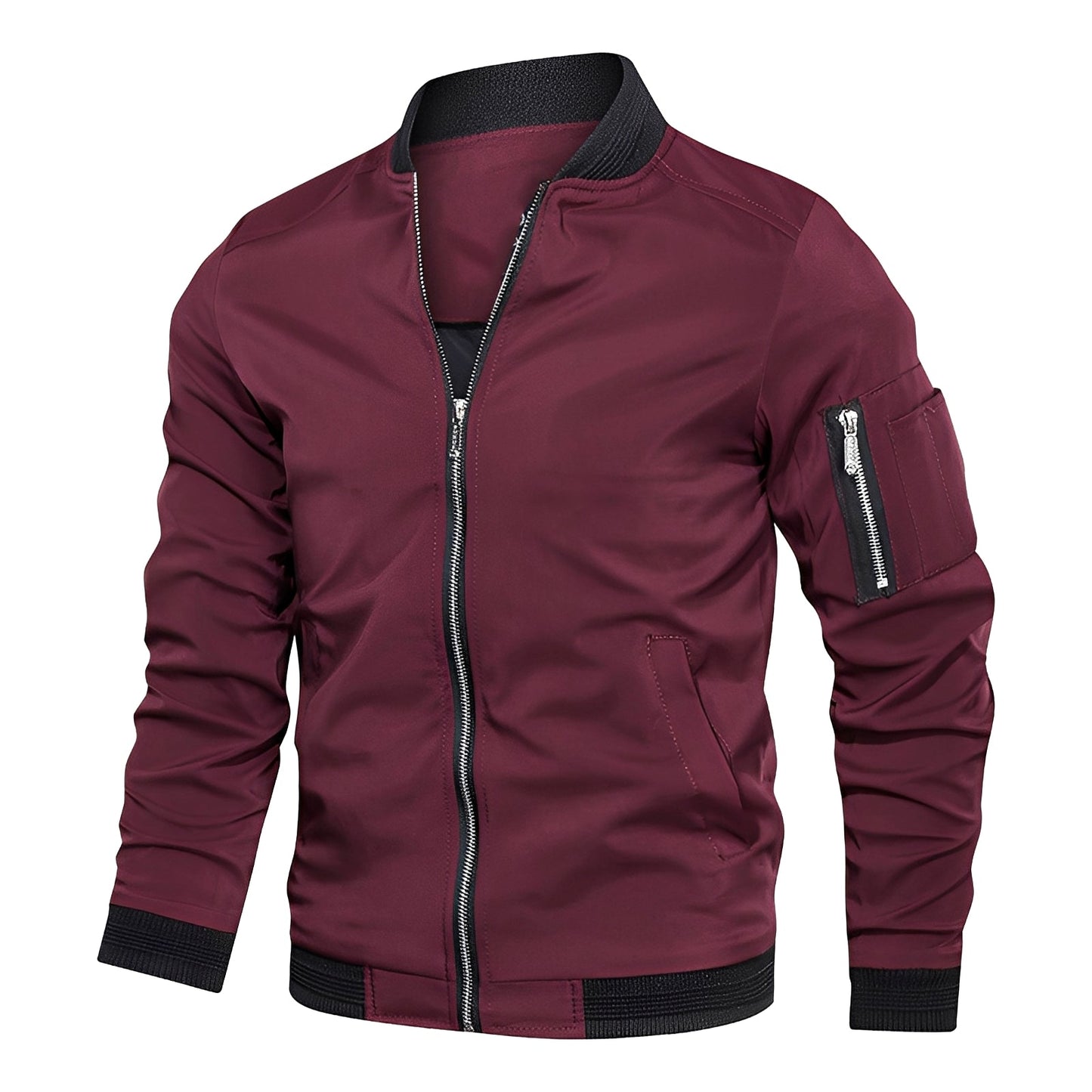 Garret - Elegante, schmal geschnittene Herren-Bomberjacke