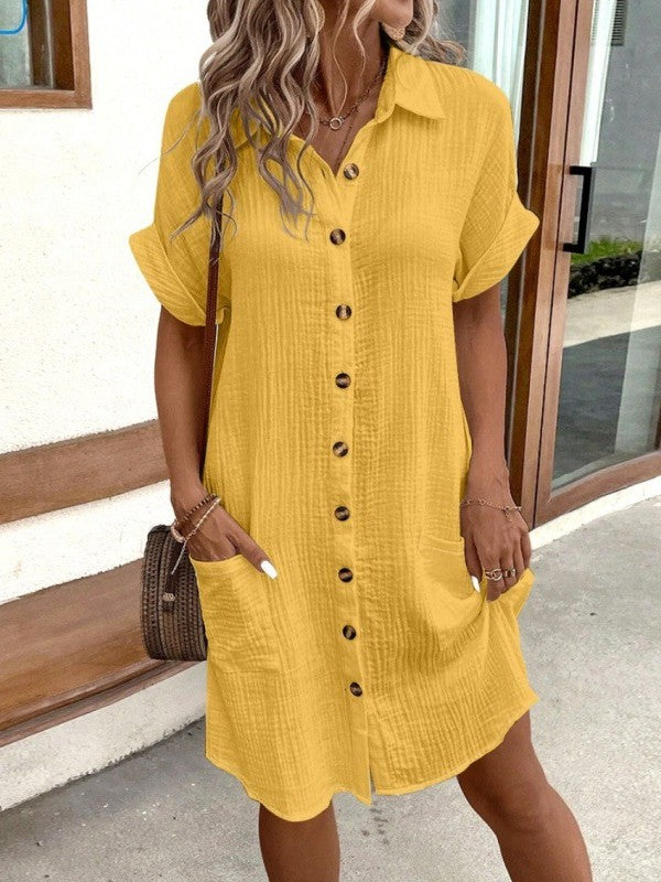 Astoria - Sommerkleid mit Knöpfen für Damen