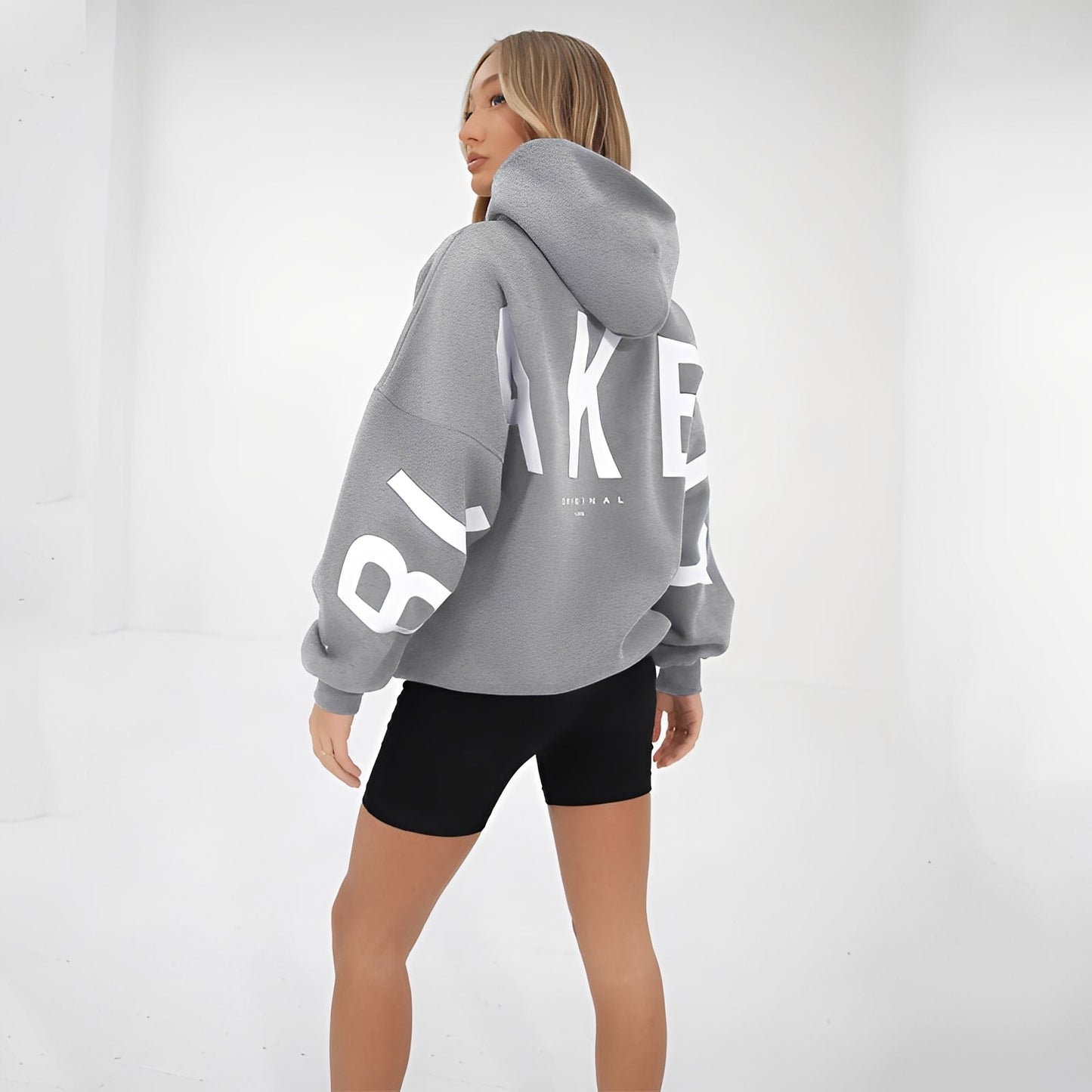 Yvette - Gemütlicher Hoodie mit modernem Druck für Damen