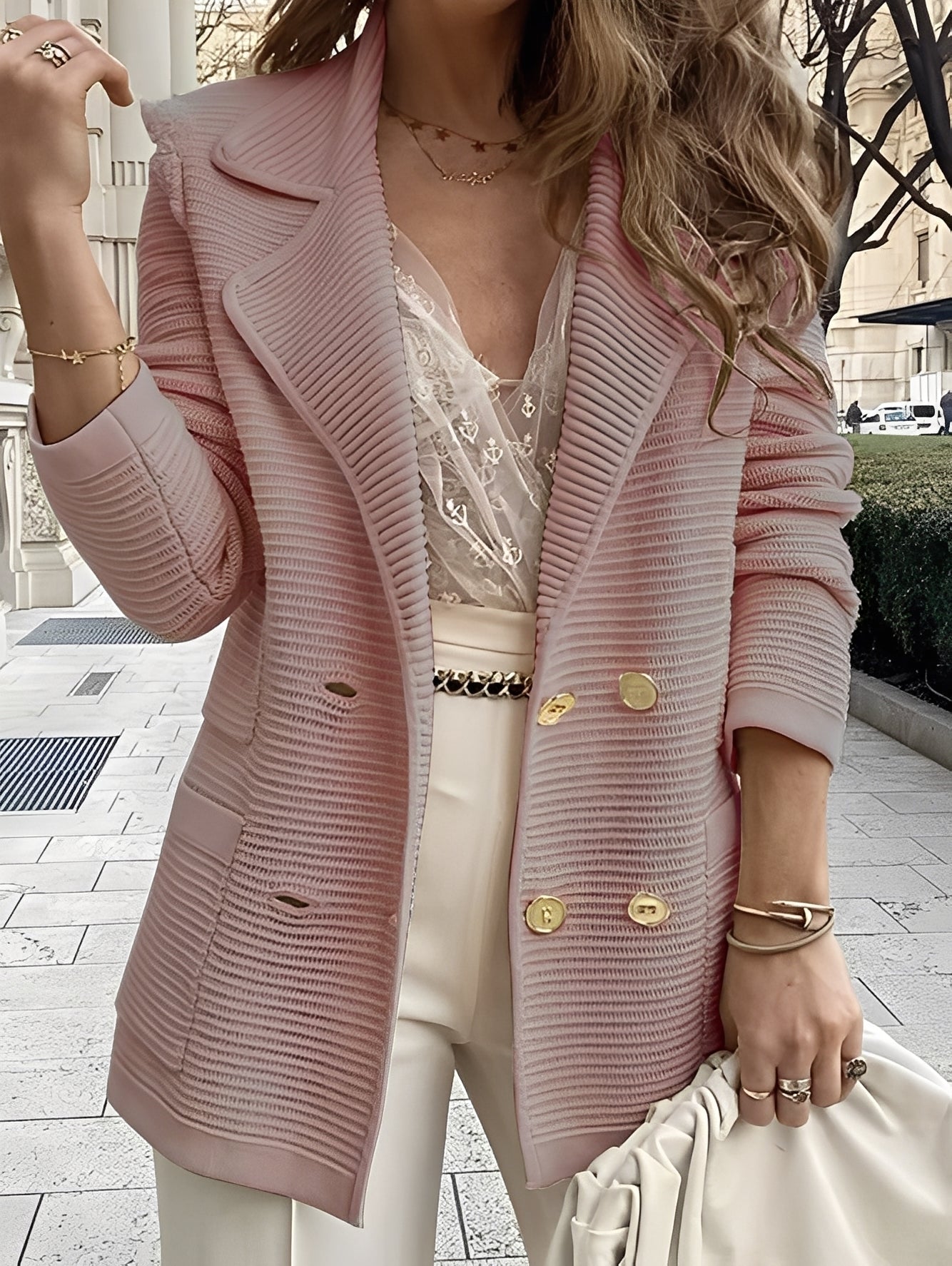 Nicola - Moderner, strukturierter Blazer für Damen