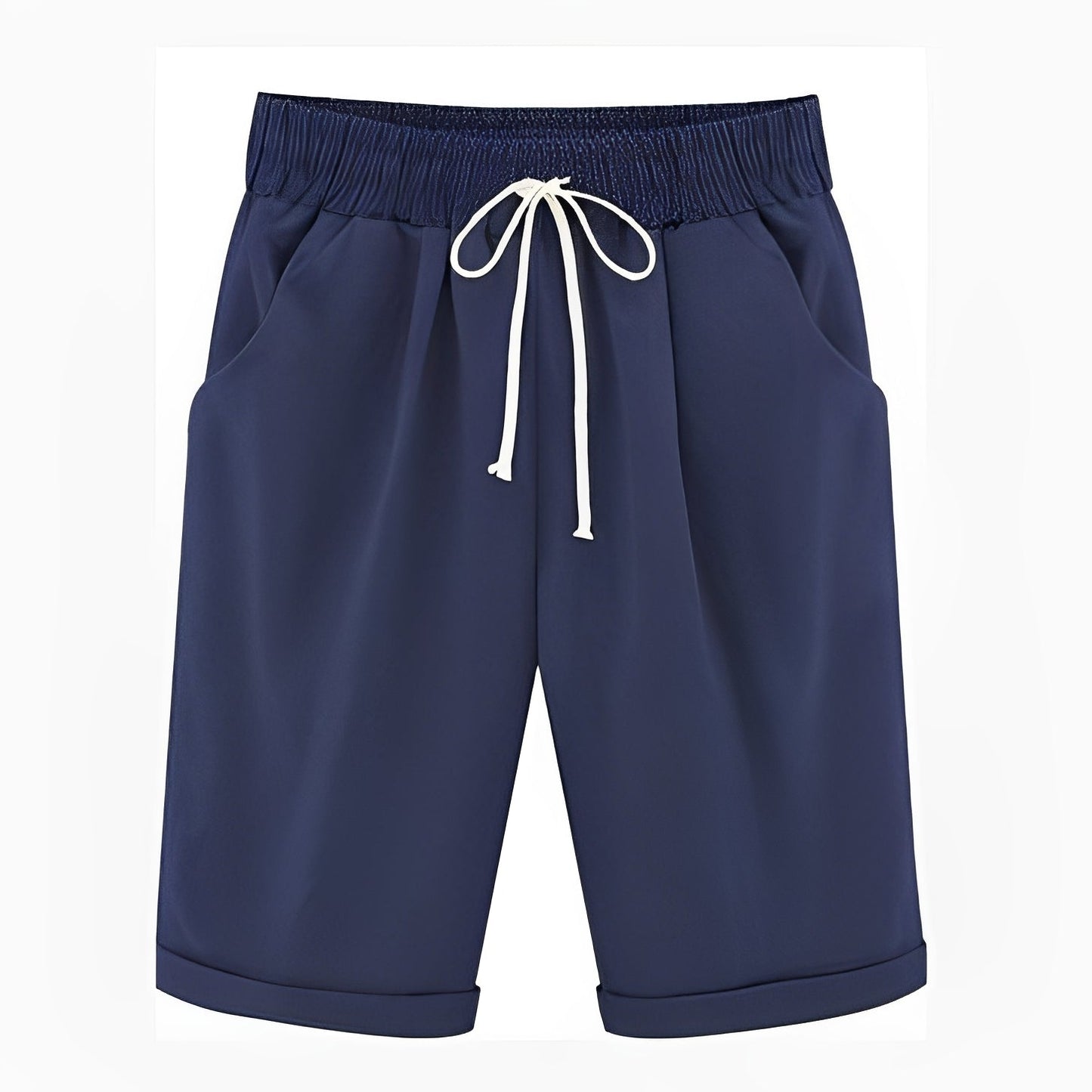 Dona - Bequeme elastische Sommerschorts für Damen
