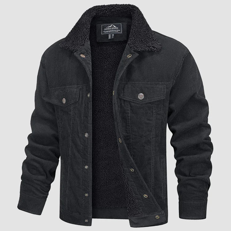 Leif - Robuste Cord-Jacke für den städtischen Look