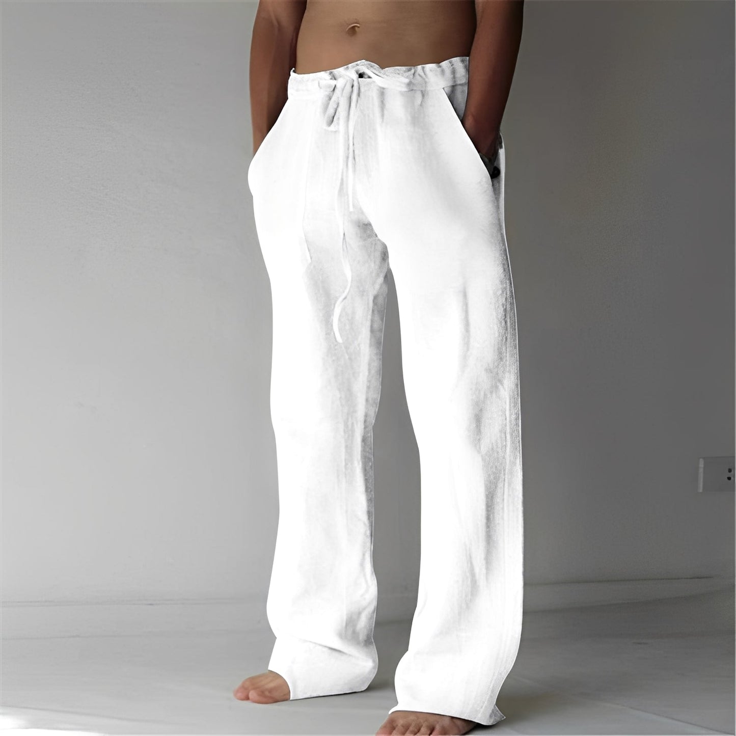 Martin - Bequeme und luftige Leinenhose für Herren