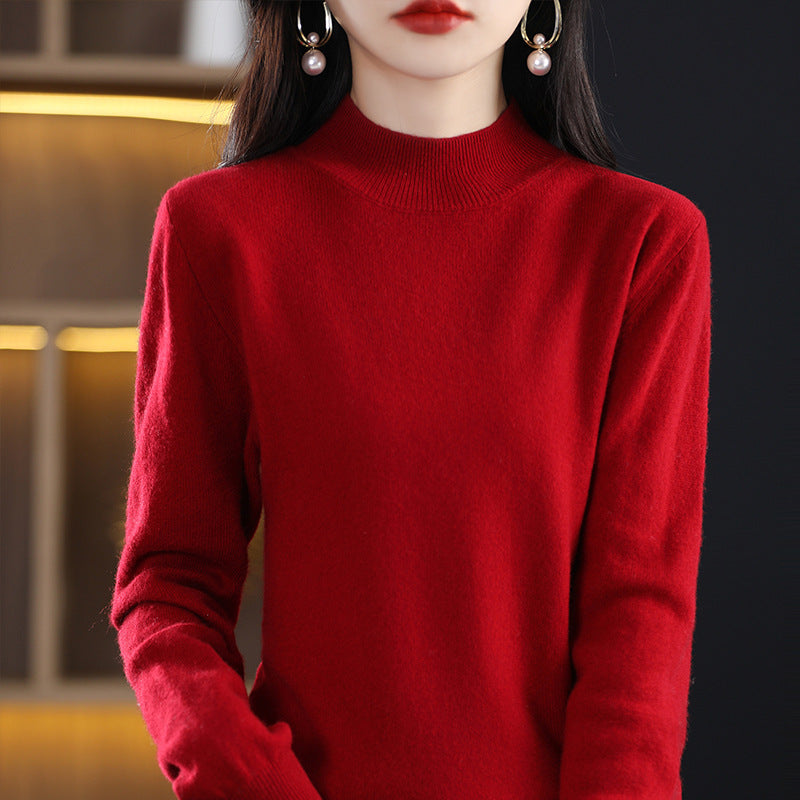 Gwenda - Bequemer Damen-Wollpullover