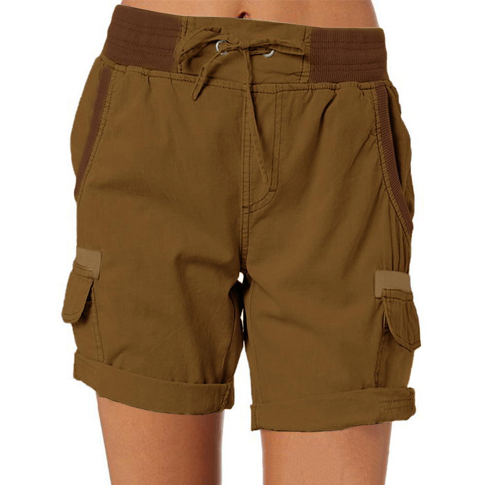 Susanna - Sommerliche Damen-Cargoshorts mit hohem Bund