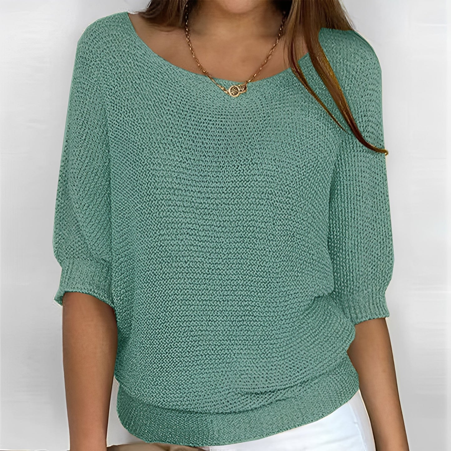 Kathleen - Bequemer, locker geschnittener Damenpullover