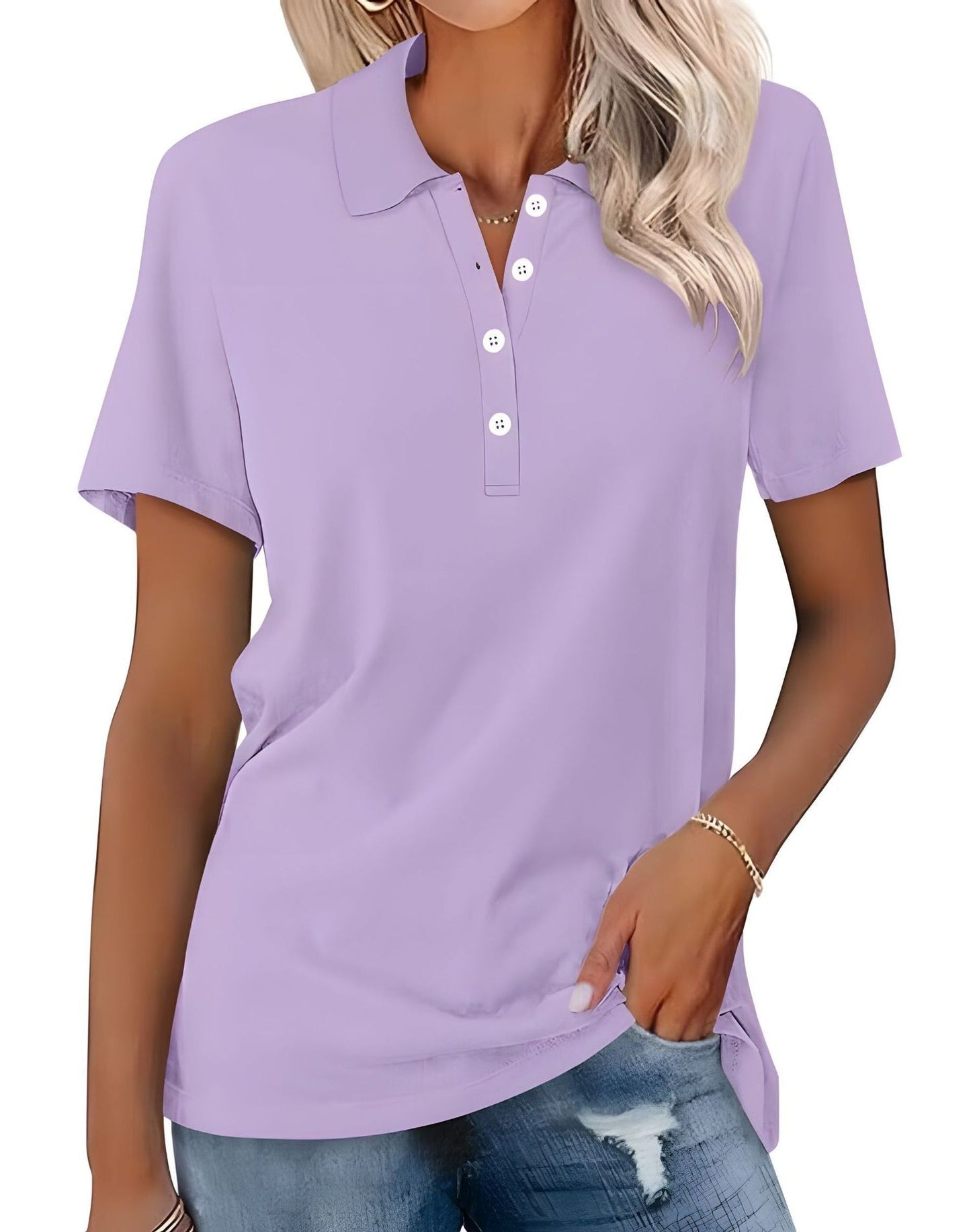 Stella - Komfortables Slim-Fit-Poloshirt für Damen