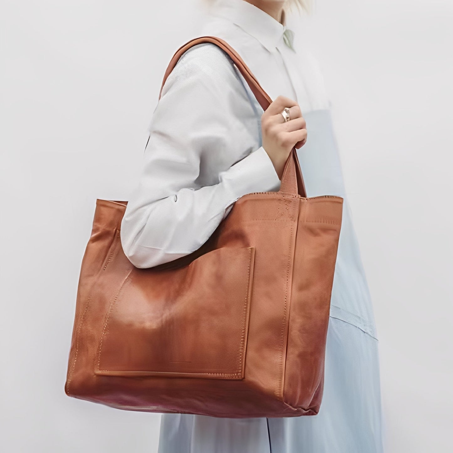 Romayne - Klassische Damenledertasche