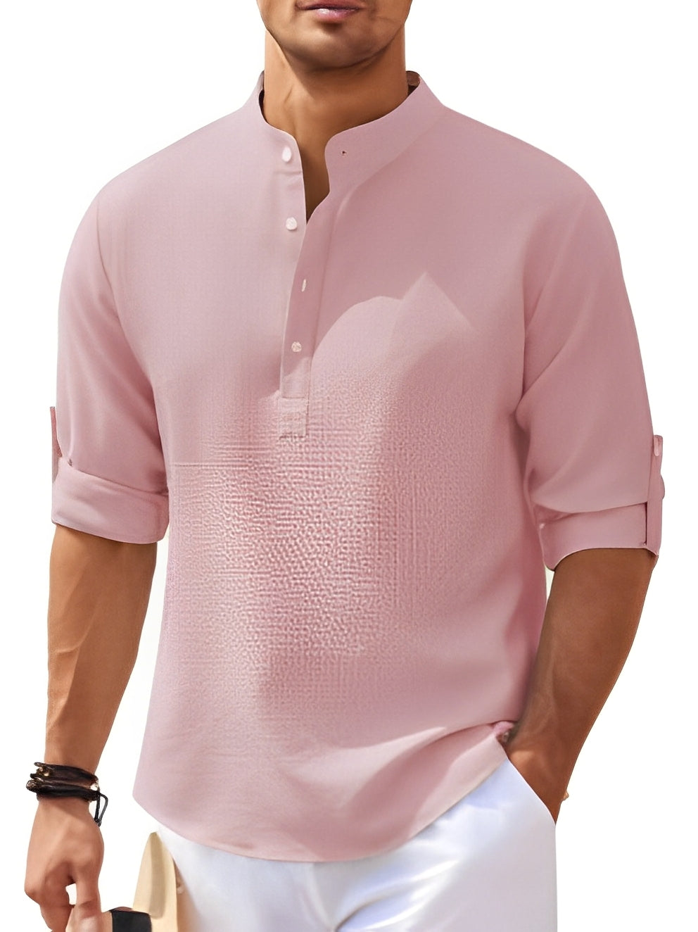 Brock - Elegantes Sommerhemd mit Knöpfen für Männer