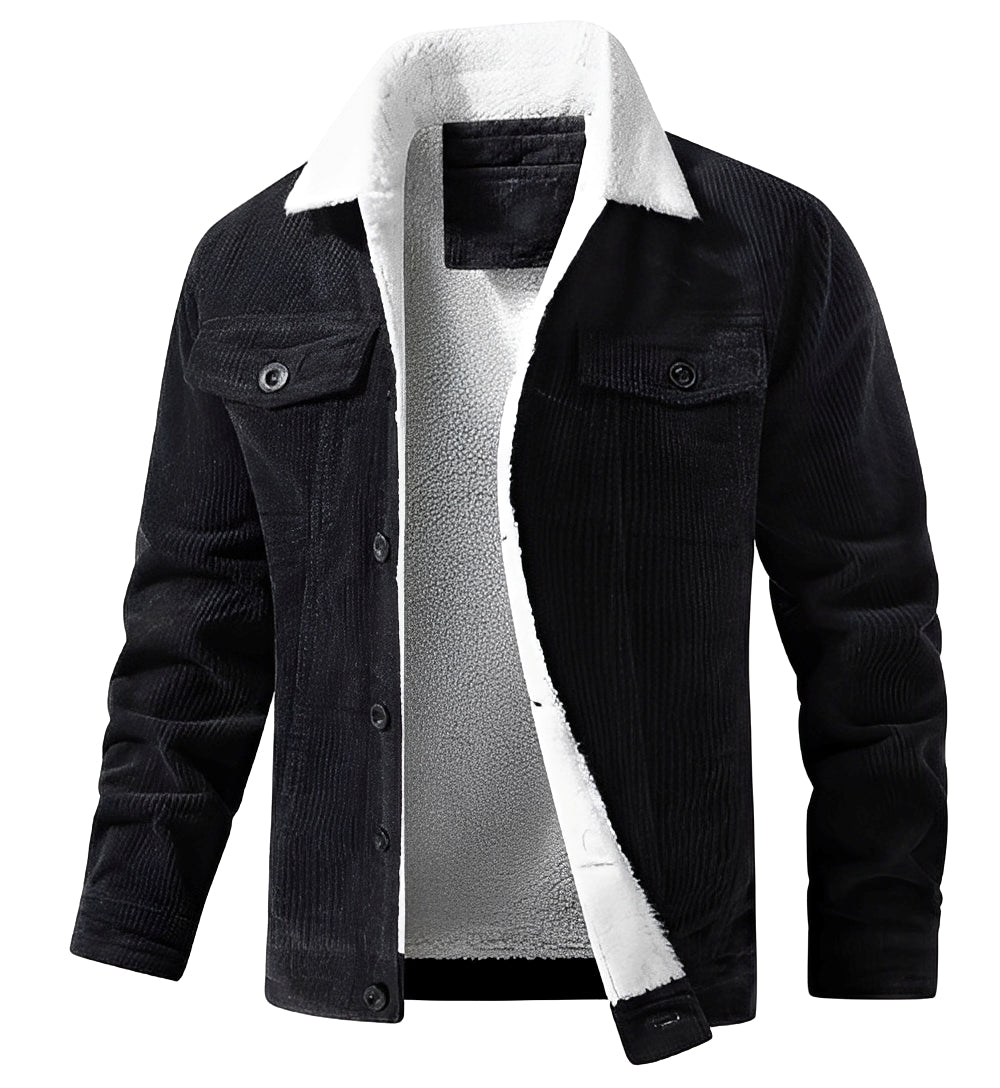 Mack - Klassische Cord-Polsterjacke für Herren