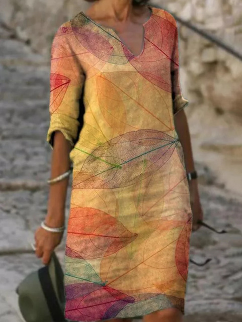 Kori – Frauen-Leinenkleid