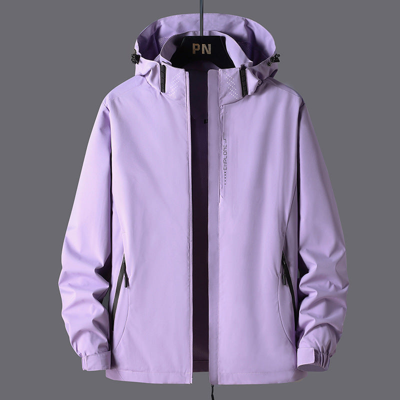 Reece - Trendige Unisex-Jacke mit Kapuze