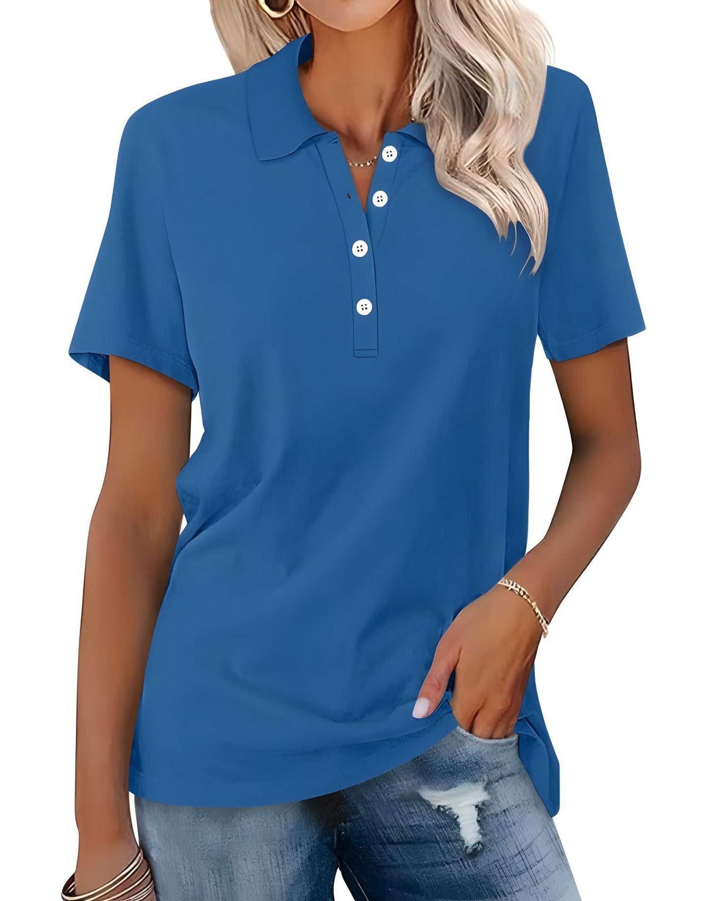 Stella - Komfortables Slim-Fit-Poloshirt für Damen
