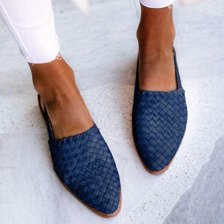 Rana - Bequeme Leder Flats Damen