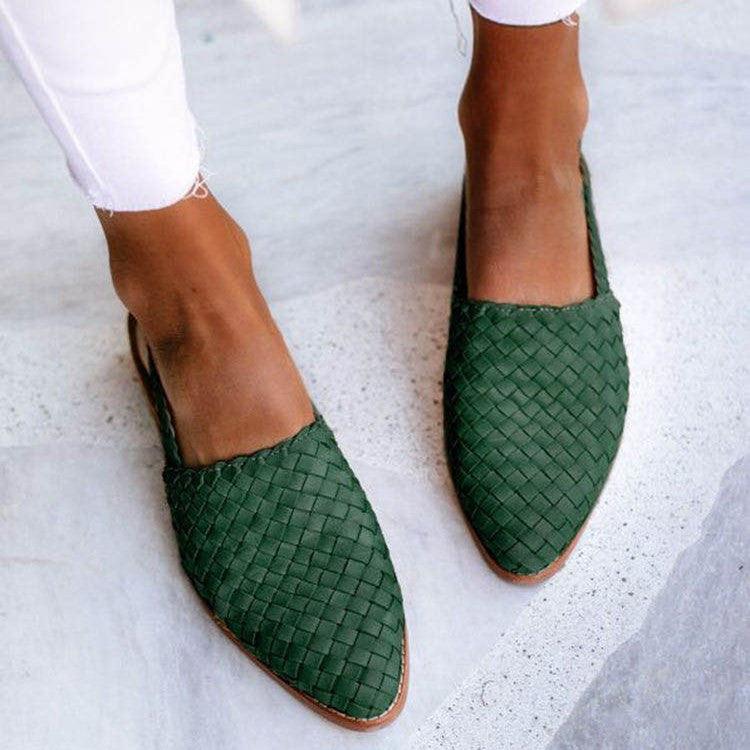 Rana - Bequeme Leder Flats Damen