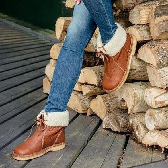Asami - Damenstiefel mit Wollfutter und wasserfest