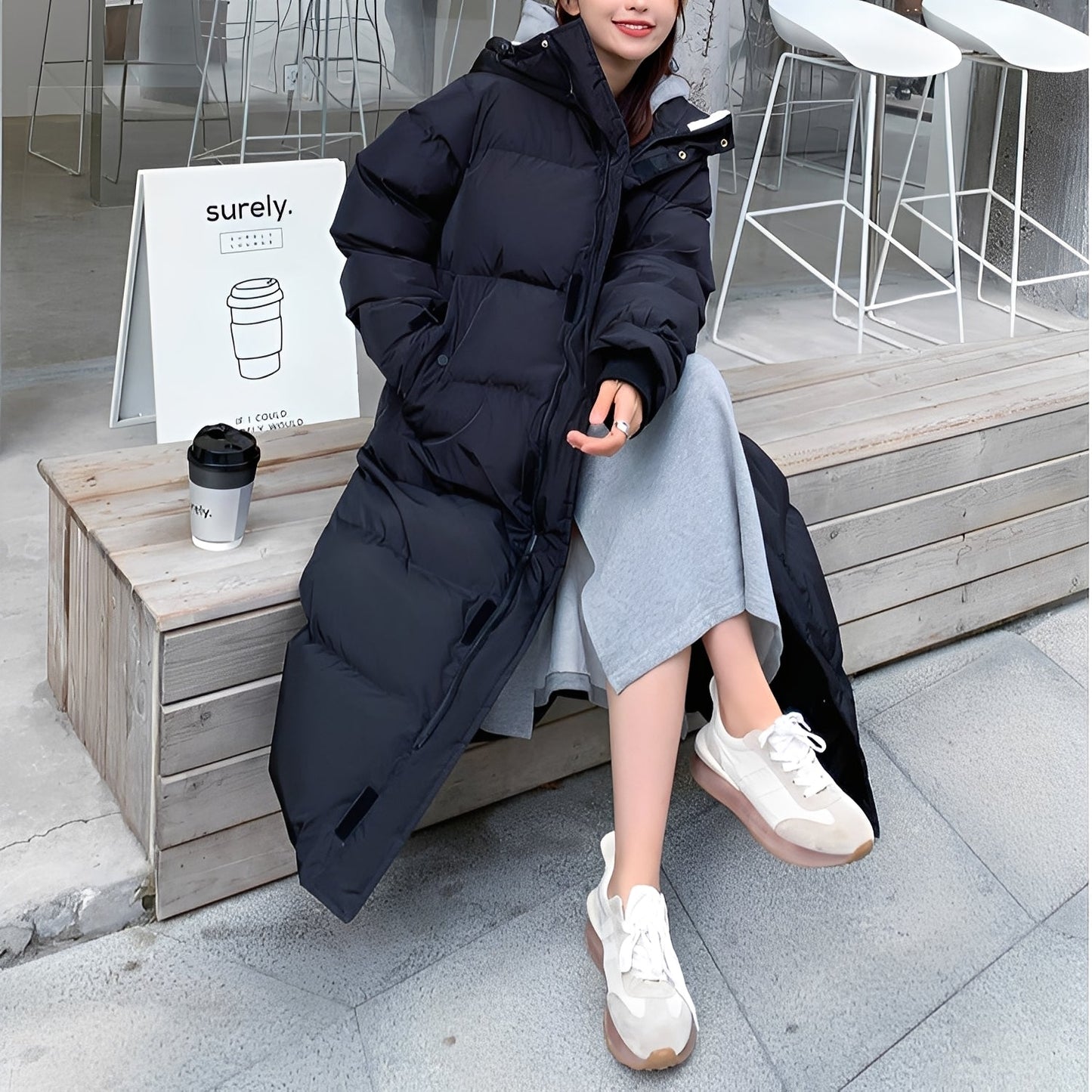 Yasmin - Modische, gesteppte Daunenjacke für Damen