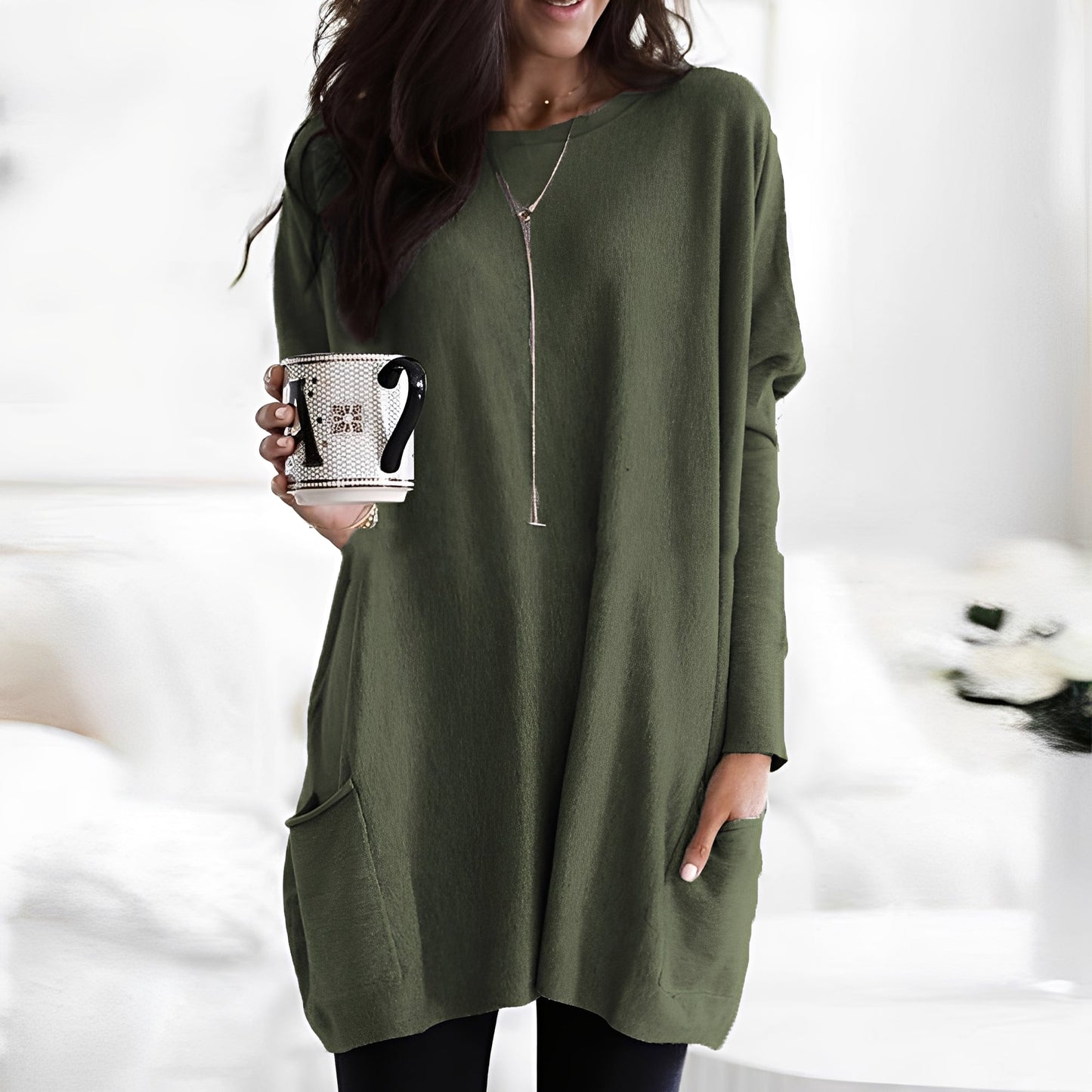 Cheyenne - Lockeres Langarmshirt für Damen im bequemen Stil