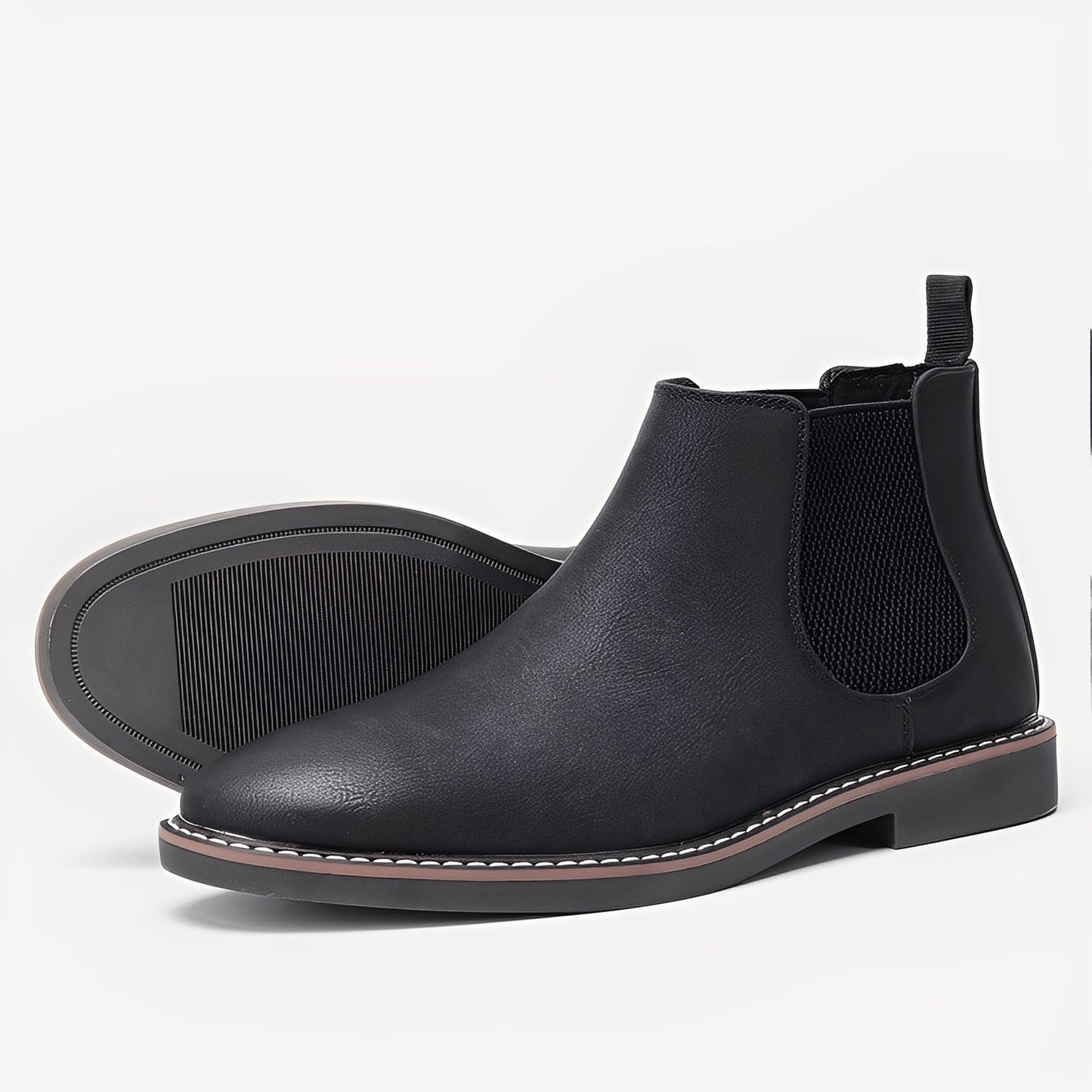 Clifton - Traditionelle Leder-Chelsea-Stiefel für Herren