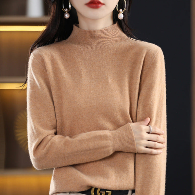 Gwenda - Bequemer Damen-Wollpullover