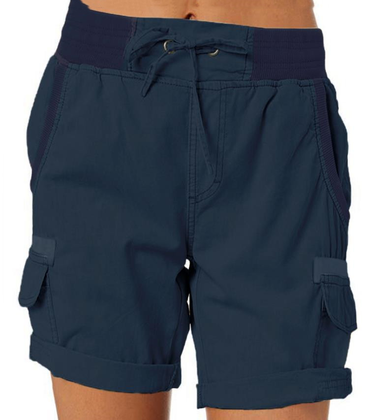 Susanna - Sommerliche Damen-Cargoshorts mit hohem Bund