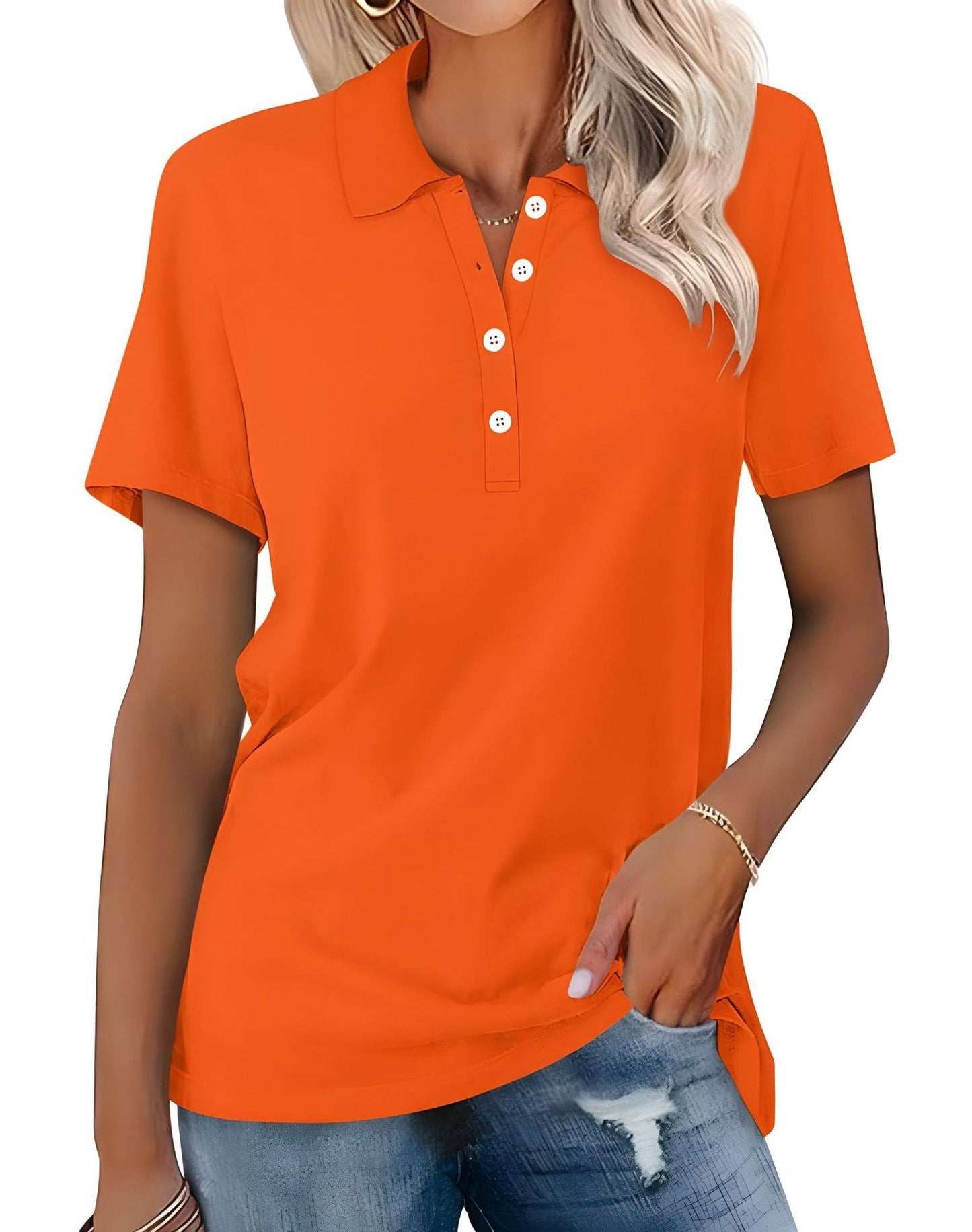 Stella - Komfortables Slim-Fit-Poloshirt für Damen