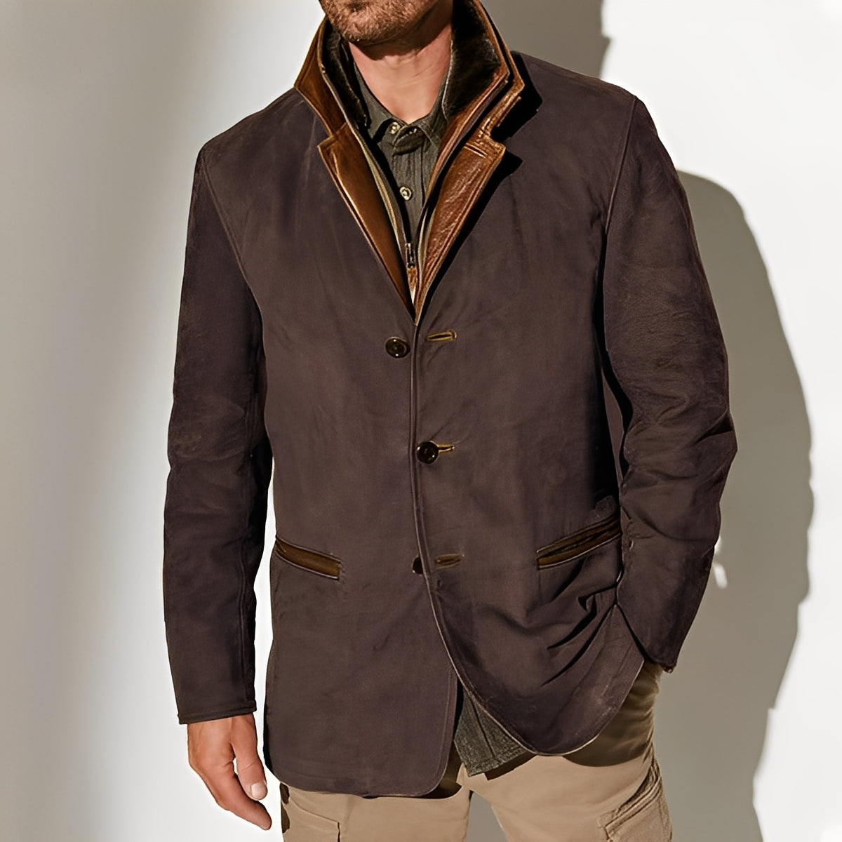 Durward - Männerjacke im traditionellen Stil mit Taschen