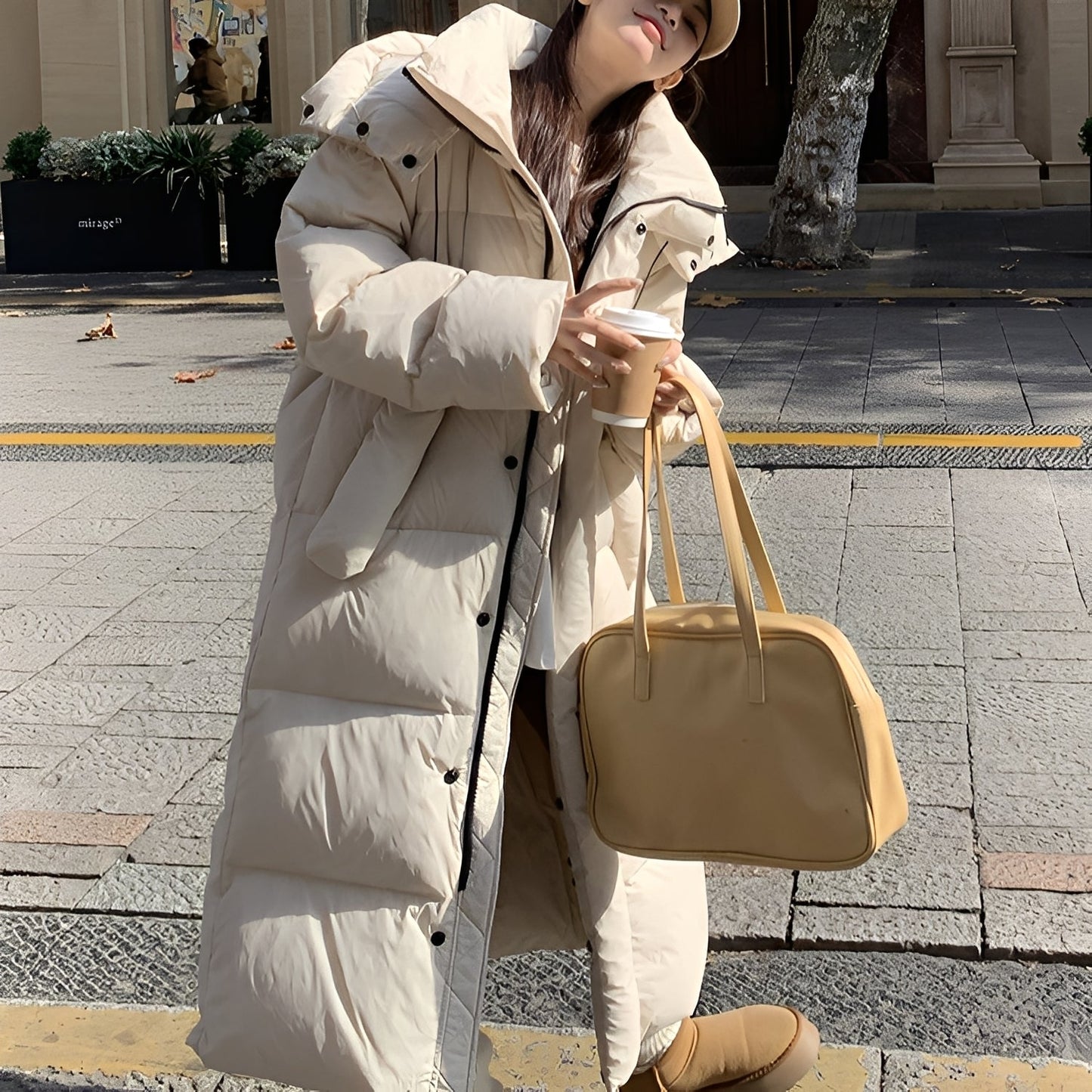 Yasmin - Modische, gesteppte Daunenjacke für Damen