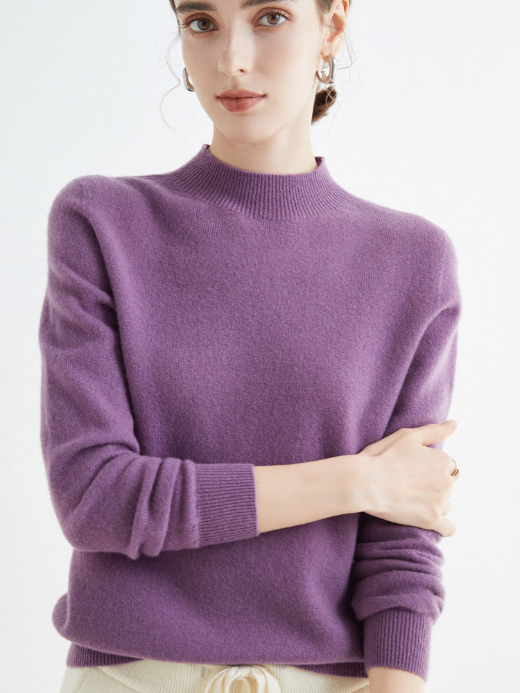 Hollie - Komfortabler Damenkaschmirpullover