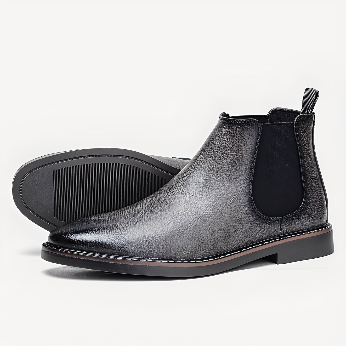 Clifton - Traditionelle Leder-Chelsea-Stiefel für Herren