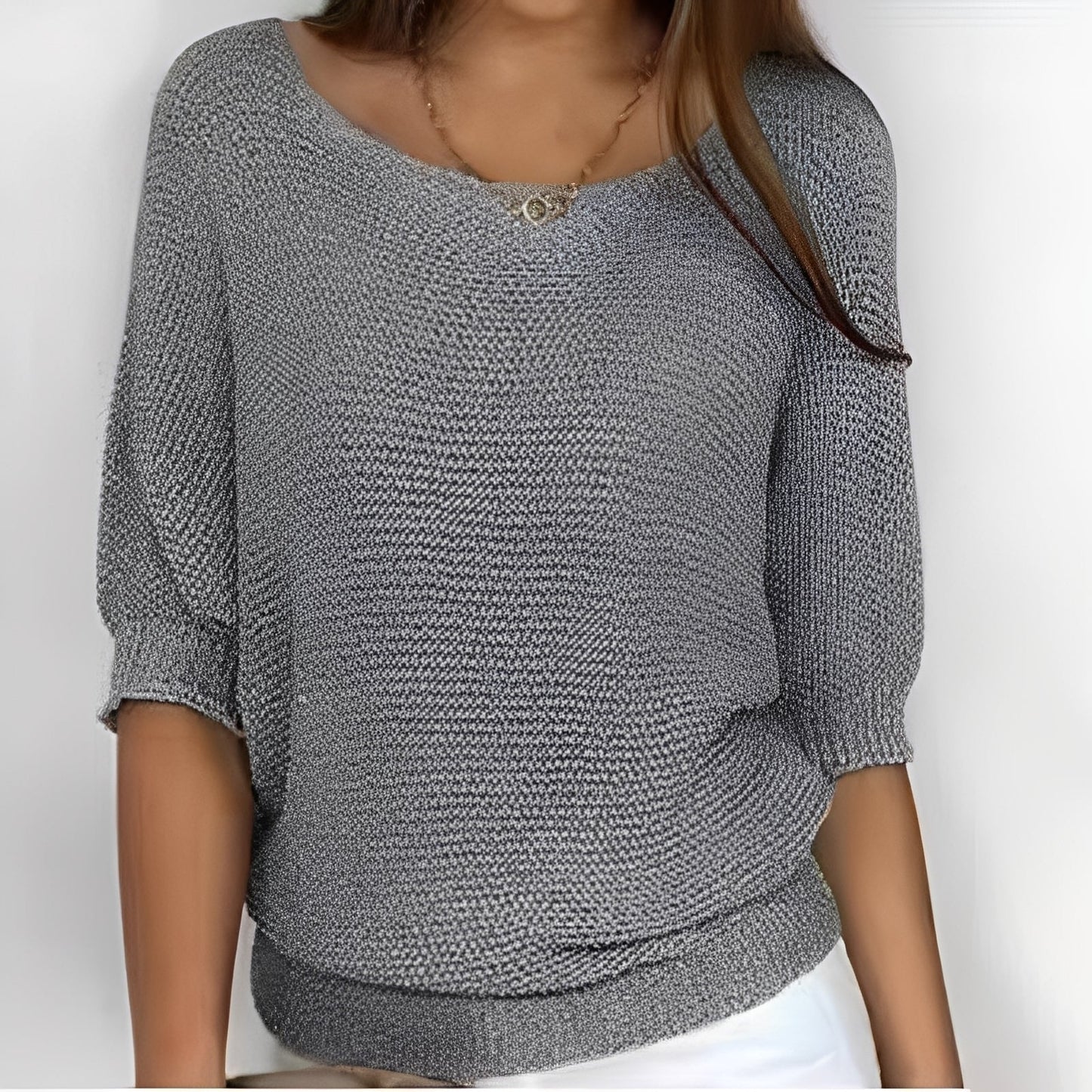 Kathleen - Bequemer, locker geschnittener Damenpullover