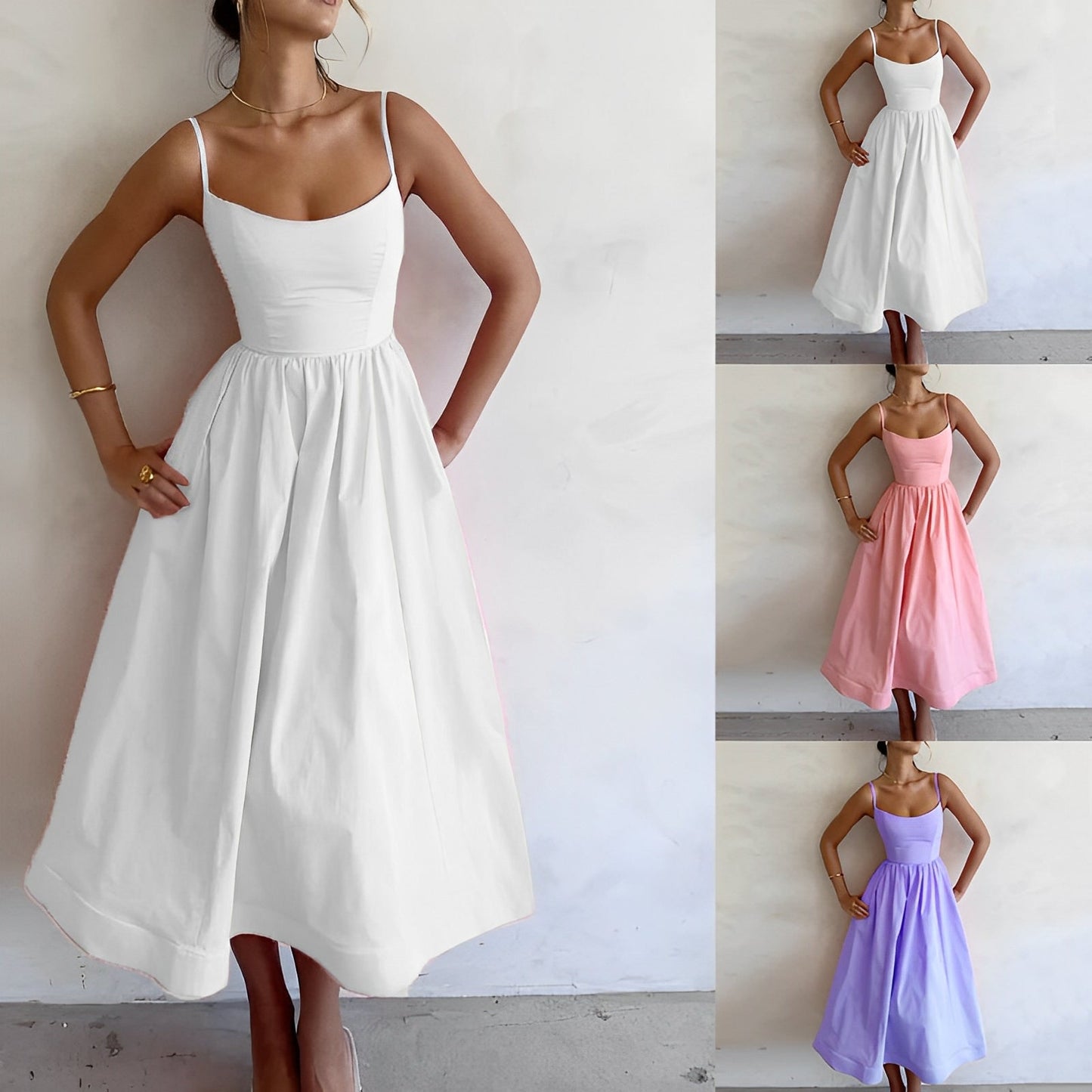Selena - Stilvolles Midikleid für Damen fürs Büro