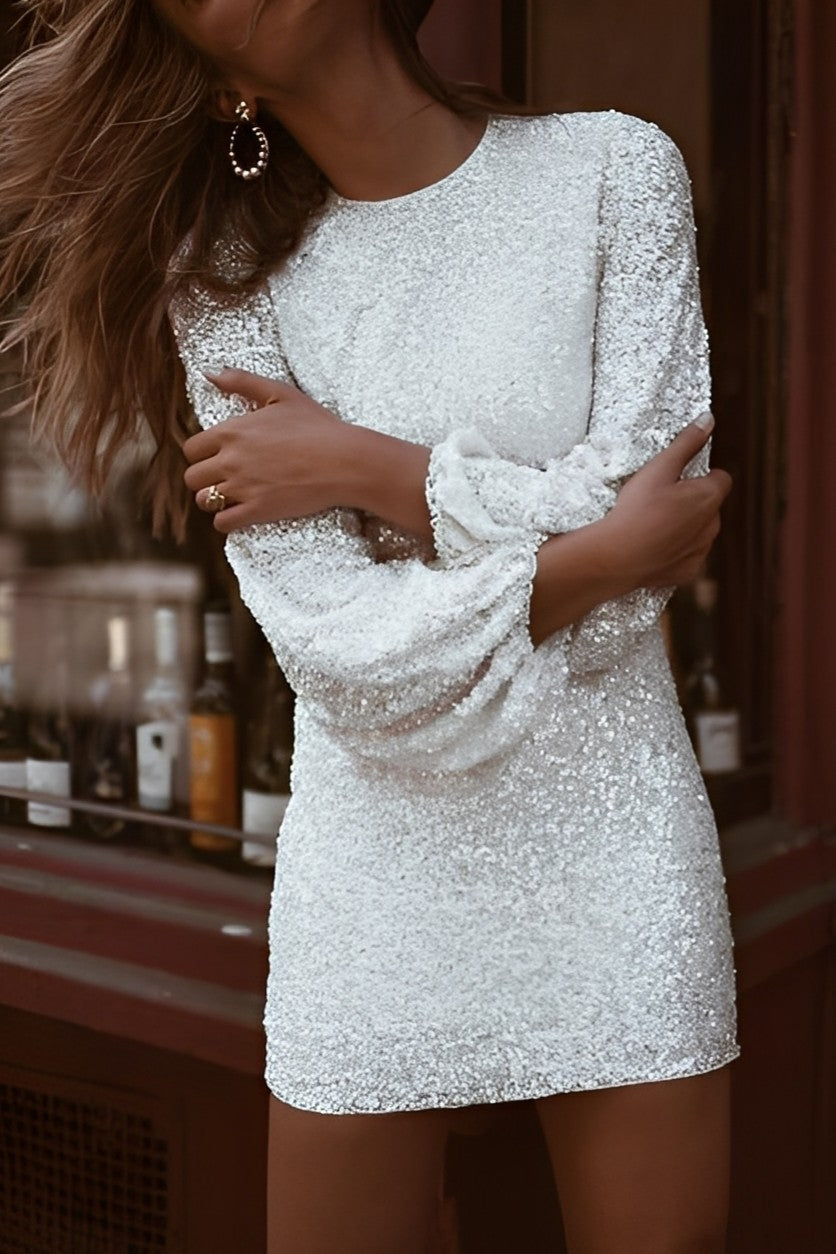 Cheyanne - Schickes, funkelndes enges Damenkleid