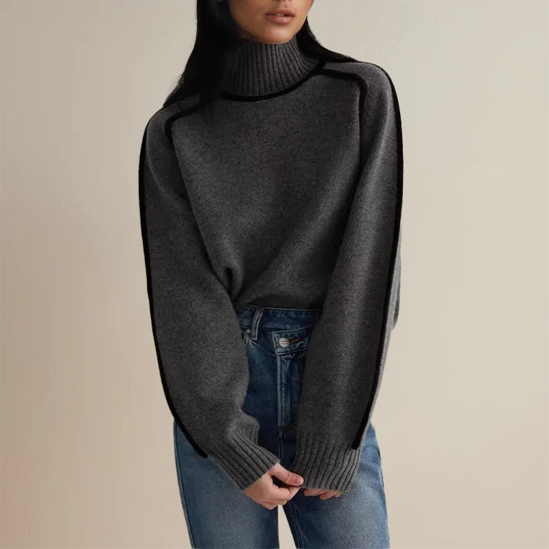 Aurora - Weicher Damen Rollkragenpullover