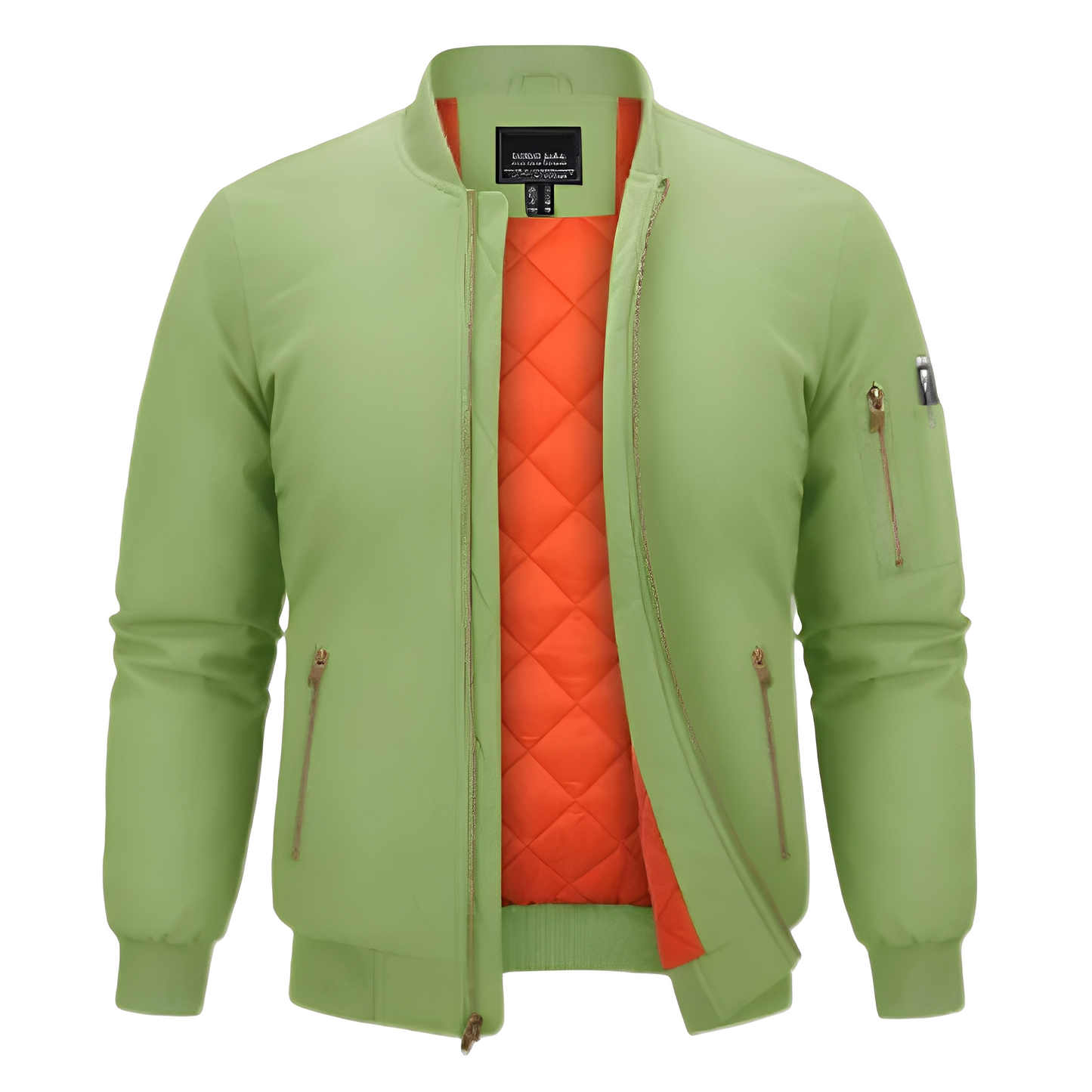 Maynerd - Herren-Bomberjacke mit Taschen und Reißverschluss
