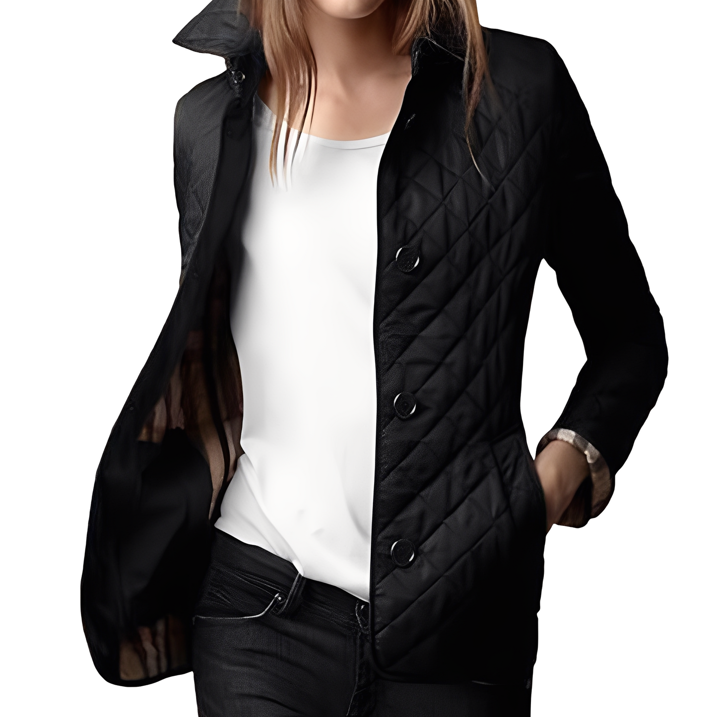 Astoria - Modische, schmale Herrenjacke mit Knöpfen