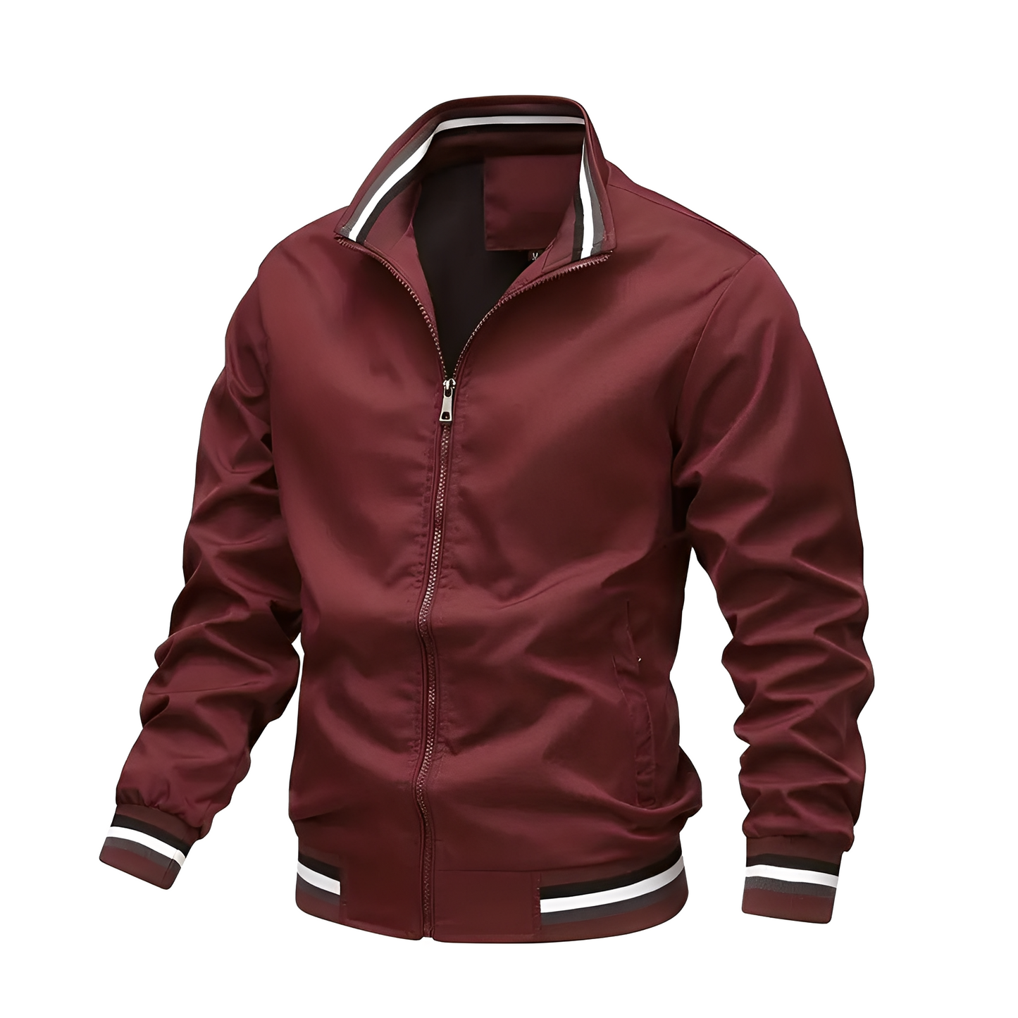 Jeremy - Bequeme Herren-Bomberjacke mit Streifen