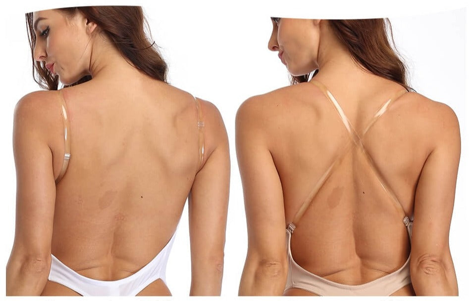 Hildegard - Tiefer V-Ausschnitt Damen Bodyformer Nahtlos
