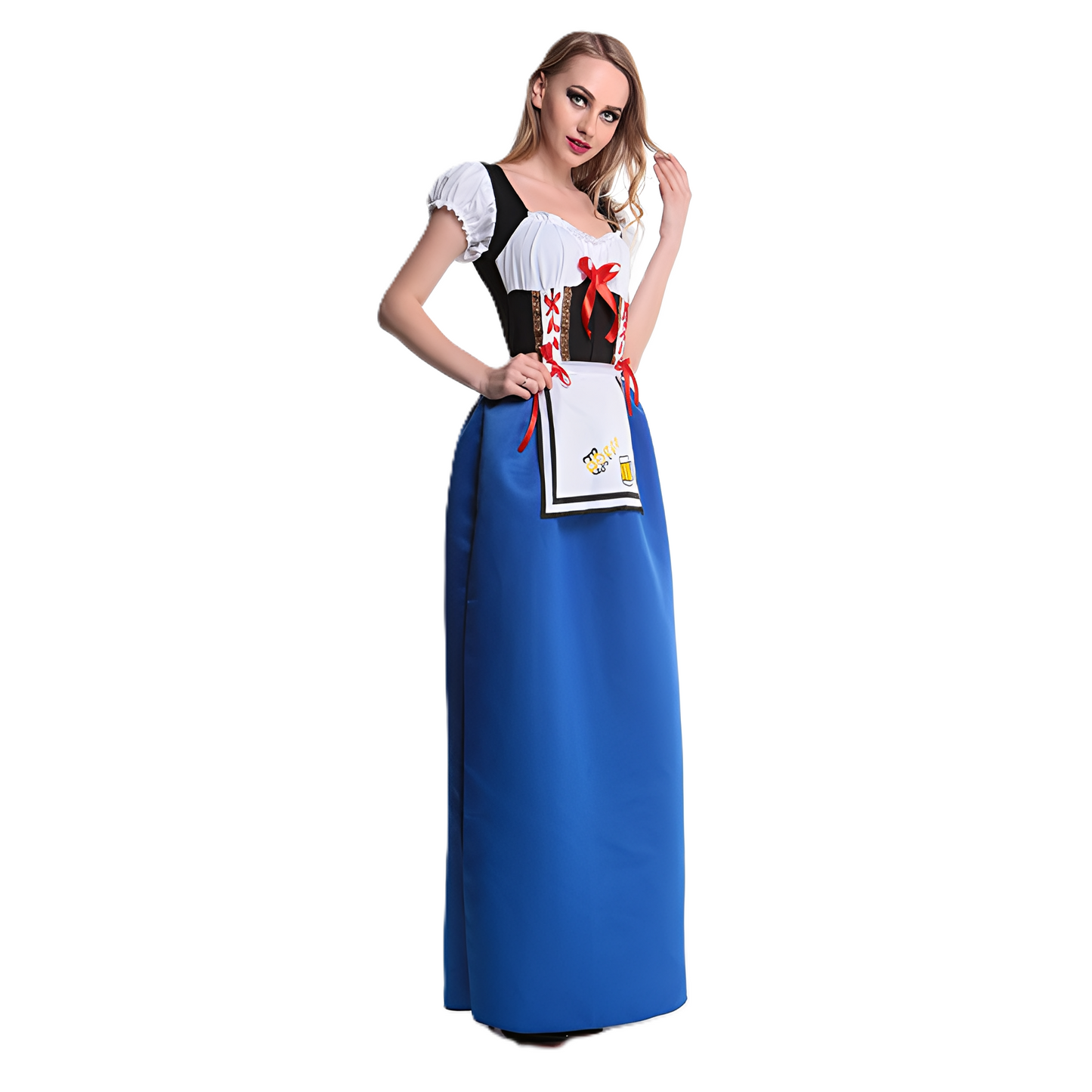 Elisabeth - Elegantes langes Oktoberfestkleid für Damen
