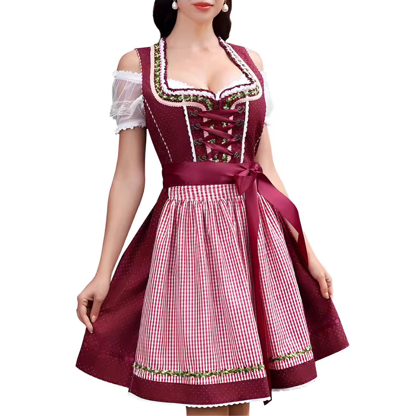 Ericka - Schickes, attraktives Oktoberfest-Mini-Dirndl für Damen