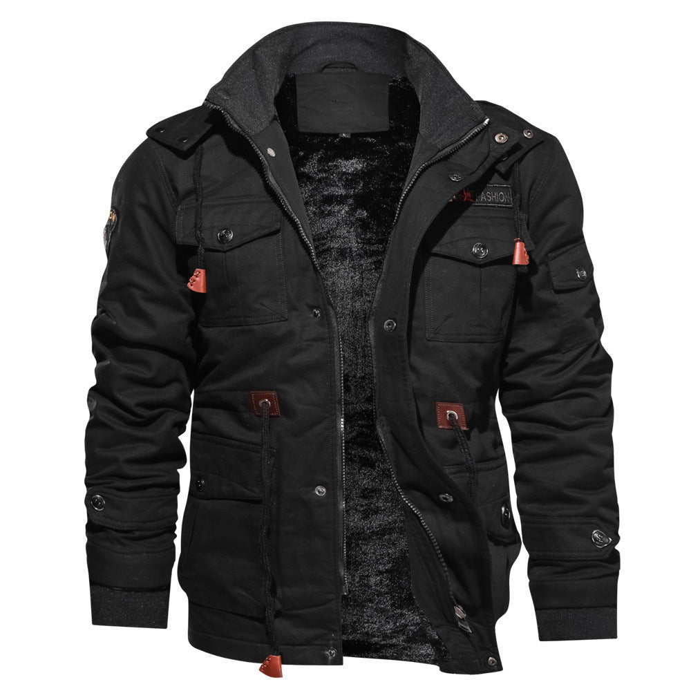 Anthony - Schicke, warme Jacke aus Samt für Männer
