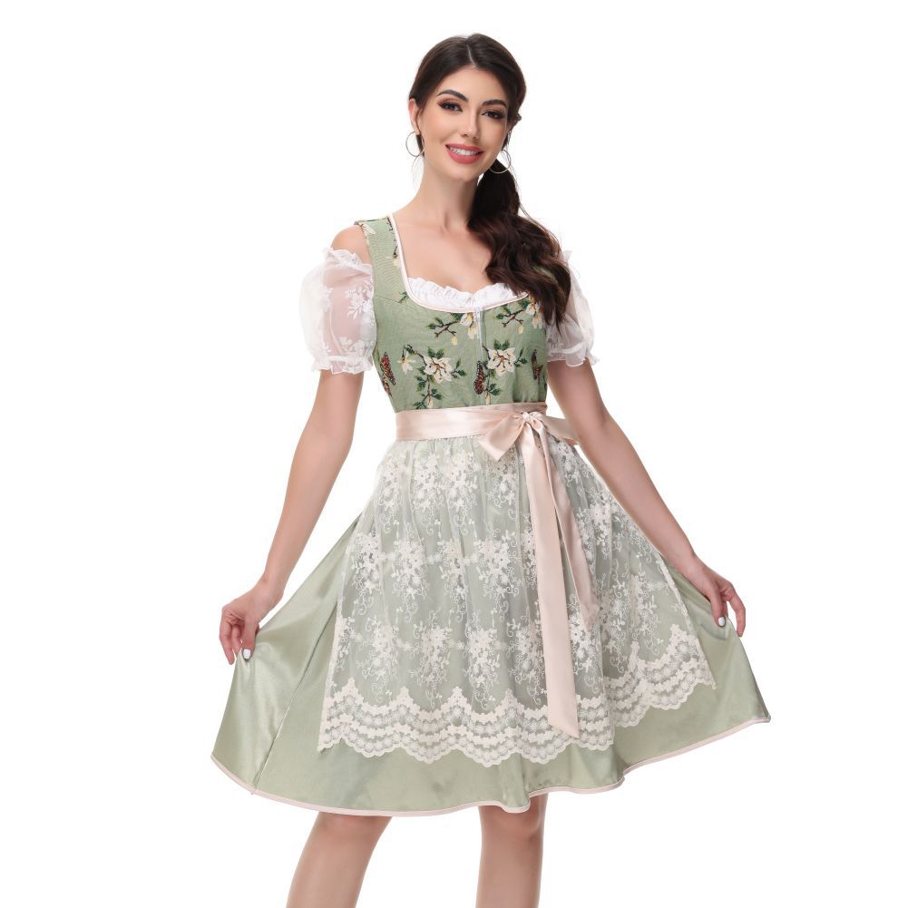 Esmaralda - Schickes Oktoberfest-Dirndl mit Spitze für Frauen
